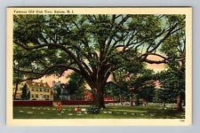 Salem NJ-New Jersey, Old Oak Tree Friends Burying Ground Vintage Postcard picture