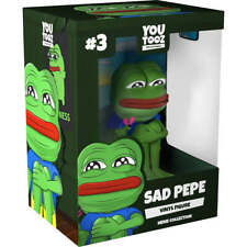 Youtooz: Sad Pepe Vinyl Figure [Toys, Ages 15+, #3] RARE Brand NEW picture