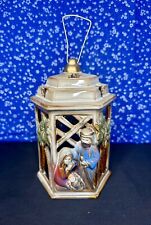 Kirklands Potter's Garden Nativity Lantern 7.5