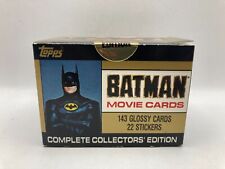 1989 Topps Batman Movie Cards Complete Collectors Limited Edition Set SEALED picture