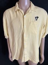 Pepe Le Pew XL Red Polo Shirt Mens Button Up Shirt Yellow By Red house picture