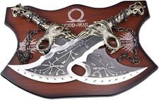 Kratos Blades of chaos God of War twin blades with chain golden edition for gift picture