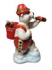 Vintage 1997 Around The World Germany Coca Cola Polar Bear Drinking A Coke picture