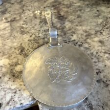 Vintage EVERLAST Forged Metal Silent Butler w/Hinged Lid picture