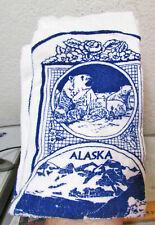 Alaska Theme Decorative dish Towel, Alaska polar bear, Terry cloth kitchen Towel picture