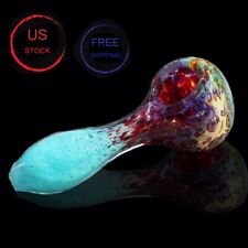 4 Inch Tobacco Smoking Glass Pipe Gorgeous Bowl Collectible Handmade Pipes picture