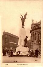 POSTCARD LEEDS WAR MEMORIAL-YORKSHIRE WHS KINGSWAY REAL PHOTO c.1920 BK29 picture