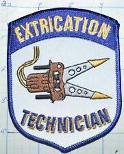 JAWS OF LIFE EXTRICATION TECHNICIAN HURST EMERGENCY RESCUE REFLECTIVE PATCH picture