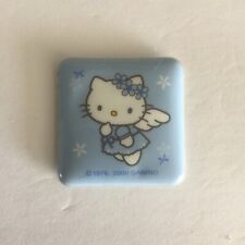 Vintage Sanrio Hello Kitty Blue Lace Angel 2000 Square Magnet 1.5