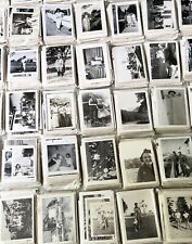 VINTAGE PHOTOS LOT of 100 Random B&W and Sepia Snapshots Old Photos picture