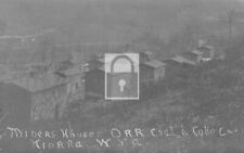 Coal Miners Houses Camp Preston County Hiorra West Virginia WV Postcard REPRINT picture