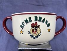 Warner Bros Acme Brand Texas Taz's Lonestar Special Bowl 1994 Vintage picture