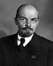 Russian Communist VLADIMIR LENIN Glossy 8x10 Photo Soviet Union Portrait Poster picture