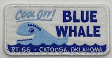 Blue Whale Of Catoosa Oklahoma Route 66 Vintage Style Patch Sew Iron On Cap Hat picture