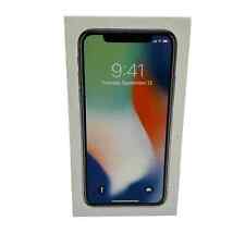 Apple iPhone X Silver 64Gb EMPTY BOX ONLY picture