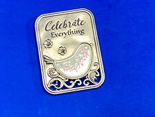 Celebrate everything - sparkle dove standing frame by ganz 71297 picture