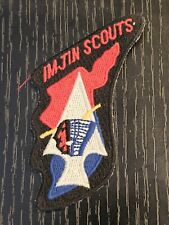 1960s US Army Cold War 2nd Division Imjin Scouts Pocket Patch L@@K . picture