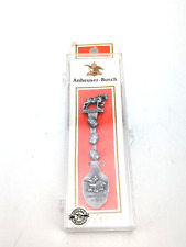 Vintage Fort Anheuser-Busch Collectible Barrel Spoon Pewter Logo Advertising #C1 picture