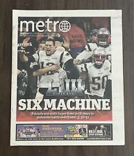 Patriots - Super Bowl Champions - Boston Metro Newspaper - February 4, 2019 picture