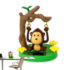 Solar Power Monkey Ornament Car Dashboard Swinging Bobble Dancer Toy Decoration picture
