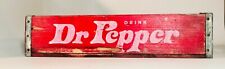 Vintage  Dr Pepper Wooden Crate picture