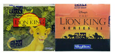 1994 SKYBOX * THE LION KING * SERIES 1 & SERIES 2 * 2 BOX LOT * 72 PACKS * WOW picture