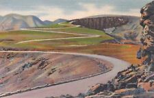  Postcard Tundra Curves Rocky Mountain Ntl Park Colorado  picture