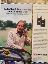 Print Advertising RadioShack Jim Fowler Two-Way Personal Radios 1999 Radio Shack picture