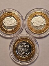 Las Vegas Palms Casino Limited Edition $10 Silver .999 Tokens New picture