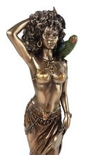 ORISHA OSHUN Goddess of Love Yoruba African Statue Sculpture Antique Bronze Fnsh picture