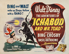 1949 Walt Disney The Adventures Of Ichabod & Mr. Toad Headless Horseman 🎃🐴🎃 picture