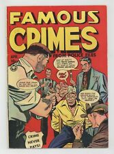 Famous Crimes #8 FN 6.0 1949 picture