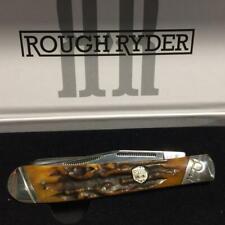 Rough Ryder Brown Bone Trapper 4 1/8