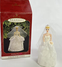 Hallmark 1997 Barbie Wedding Day Keepsake Christmas Ornament 4th in Series picture