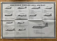 1979 Cold War US Free World Forward Military Aircraft Posters picture