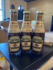 Vintage Heinz Tomato Ketchup Full Bottles 120th Anniversary Bottle 1869 - 1989 picture