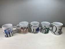 Starbucks Middle East United Arab Emirates City Mug Collector Mugs, Lot Of 5 picture