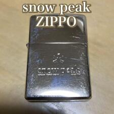 Super rare Snow Peak Zippo lighter snow peak zippo rare picture