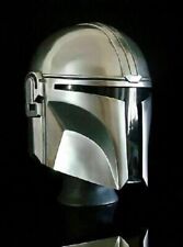 Steel Black And Silver Series Combo pack Helmet Full Mask Star Wars Mandalorian picture