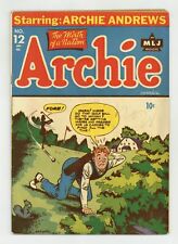 Archie #12 VG 4.0 1944 picture