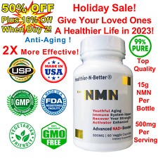NMN β-Nicotinamide Mononucleotide Resveratrol NAD+Booster Anti-Aging Antioxidant picture