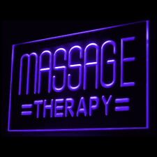 160043 Massage Therapy Beauty Salon Open illuminated Night Light Neon Sign picture