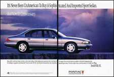 1992 Pontiac Bonneville Original 2-page Advertisement Print Art Car Ad J800A picture