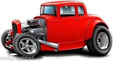 1932 Ford Hiboy 327 Wall Art Decal Sticker Graphic Poster Cling Man Cave Decor picture