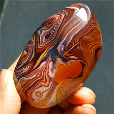 HOT109.2g Natural Polished Banded Agate Crystal Madagascar A46 picture