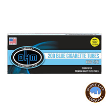 OHM Blue King Cigarette 200ct Tubes - 5 Boxes picture