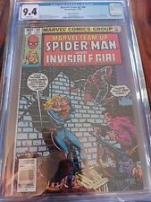 MARVEL TEAM UP #88 SPIDER-MAN + INVISIBLE GIRL CGC 9.4 *NEWSSTAND* WHITE PAGES picture