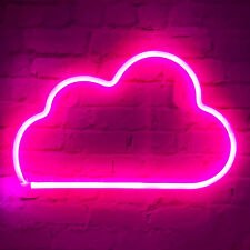 Moon / Cloud Battery USB LED Neon Light Wall Signs Night Home Decoration Holiday picture