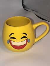 Adorable Vintage Ceramic Smiling Laughing ￼Mug ￼Emoji picture