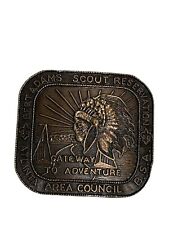 Atlanta Area Council Bert Adams Scout Reservation Belt Buckle [KS-255] picture